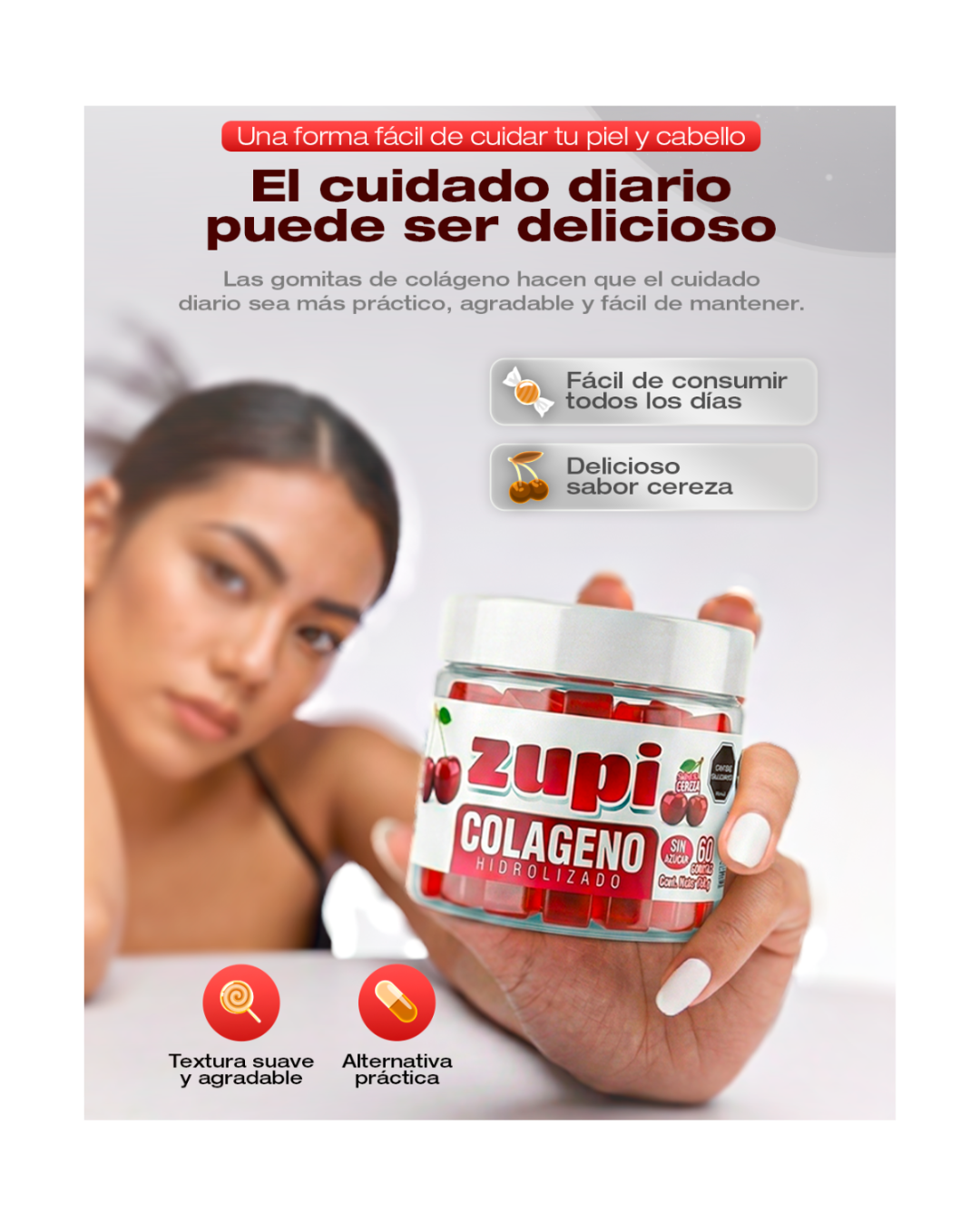 Gomas de Colageno Hidrolizado + Mascarilla