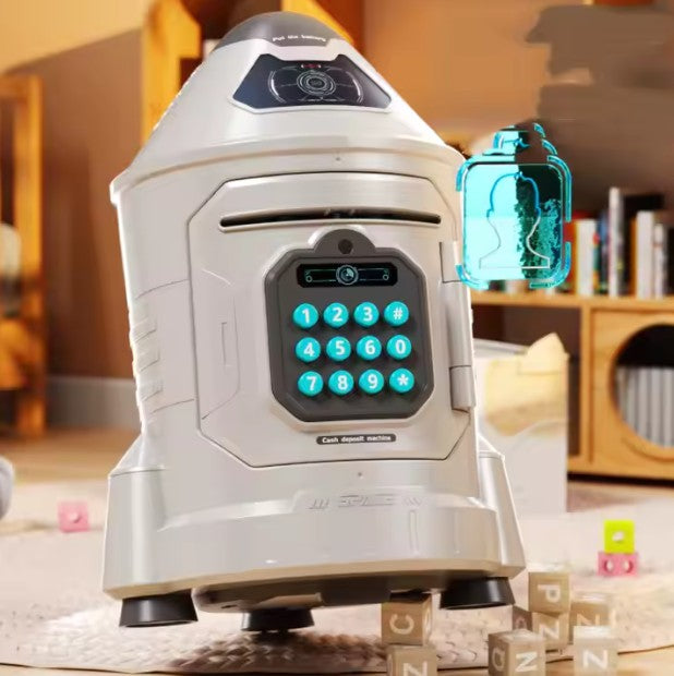 Alcancía interactiva para niños RocketBank