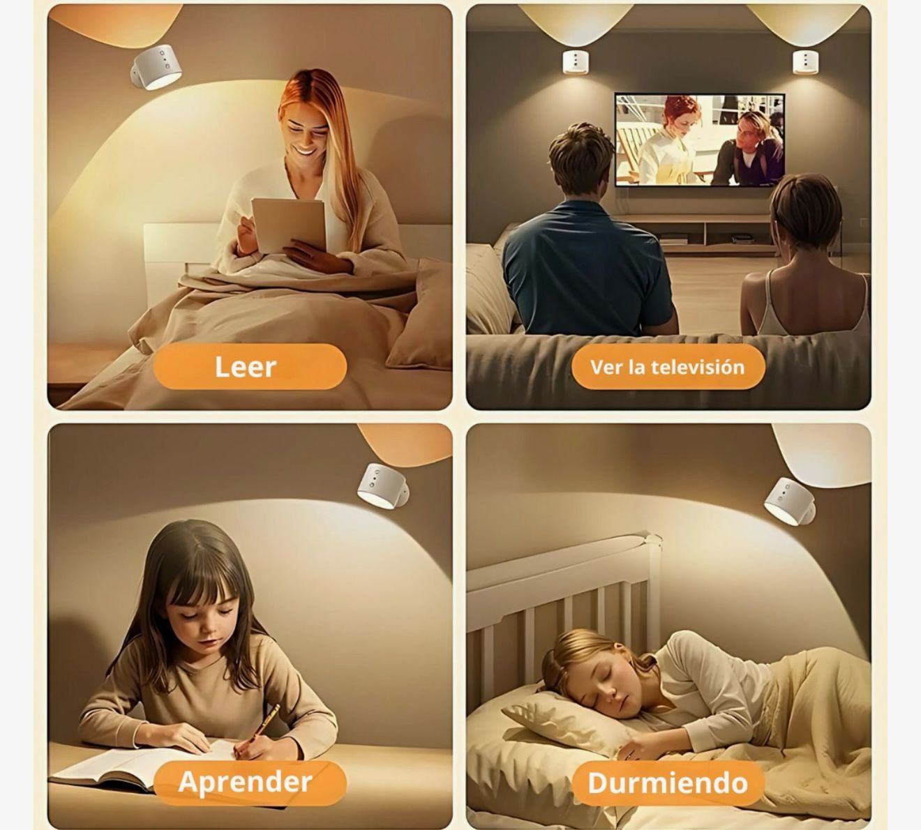 Luminex 360™ – Lámpara de Pared Magnética