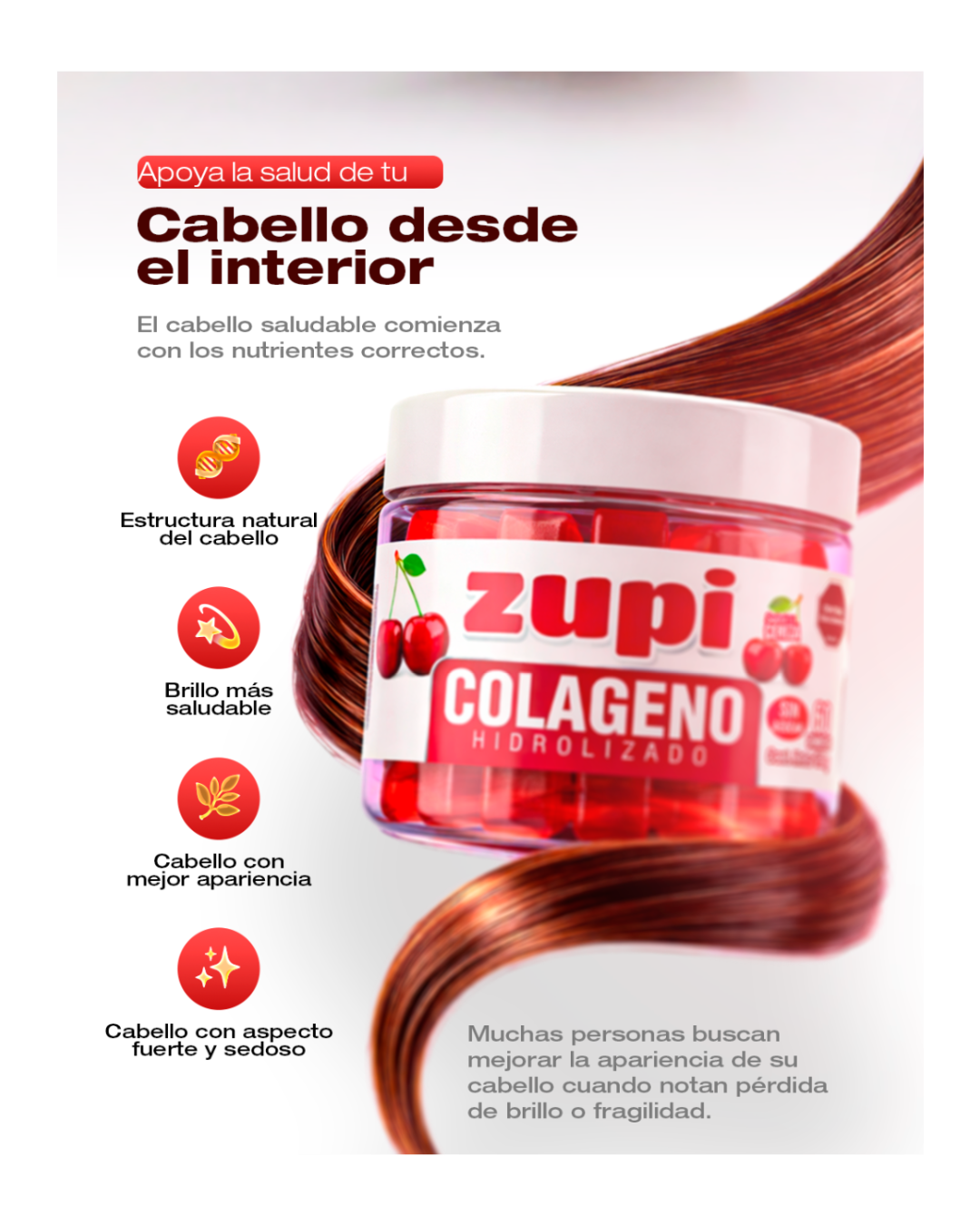 Gomas de Colageno Hidrolizado + Mascarilla