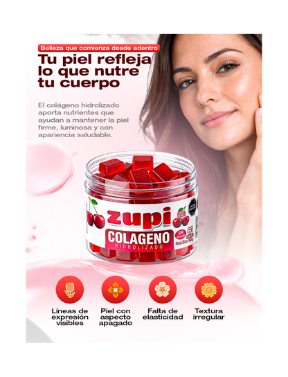 Gomas de Colageno Hidrolizado + Mascarilla