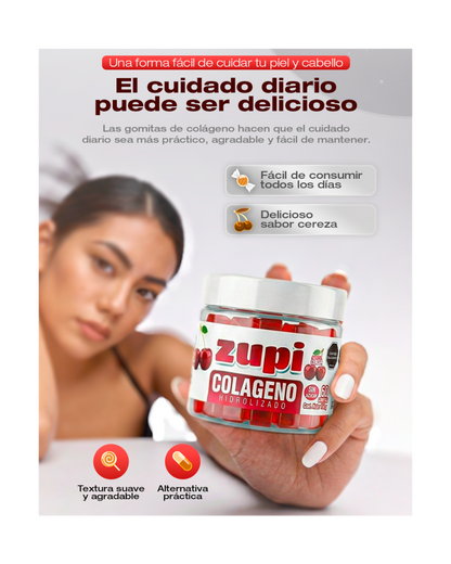 Gomas de Colageno Hidrolizado + Mascarilla