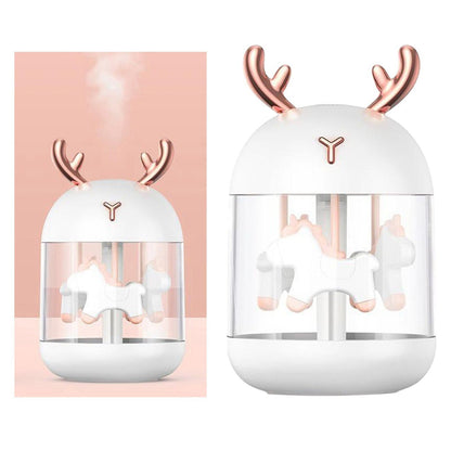 Humidificador & Difusor - AromaGlow Carrusel
