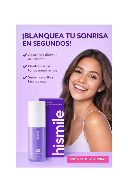 Hismile V34 Corrector Dental Violeta