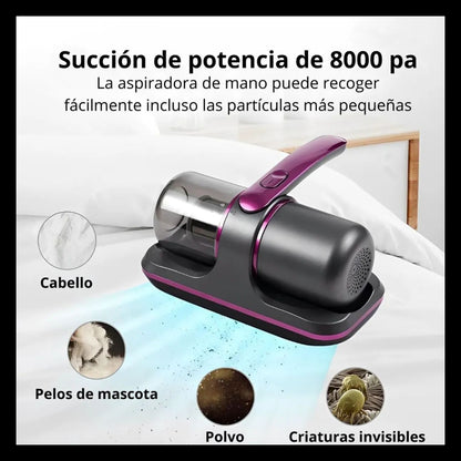 Aspiradora De Colchón Y Muebles Portátil