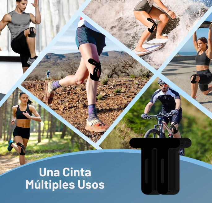 Cinta Kinesiologica Para Rodilla X10Und