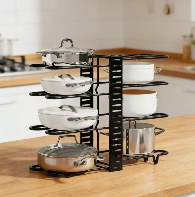 Organizador Ajustable Para Ollas y Sartenes